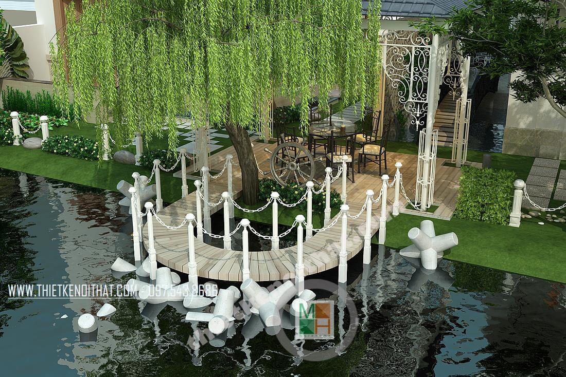 Thiết kế biệt thự Vincom Village Vinhomes song lập hiện đại - Mr. Đức